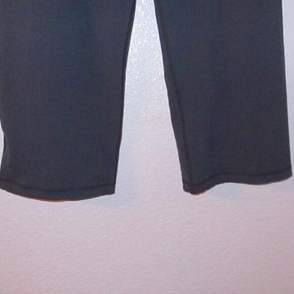 Lululemon GROOVE Crop Size 12 PANTS Luon WIDE LEG Mid Rise POCKET Cinch Cuff - Picture 4 of 12